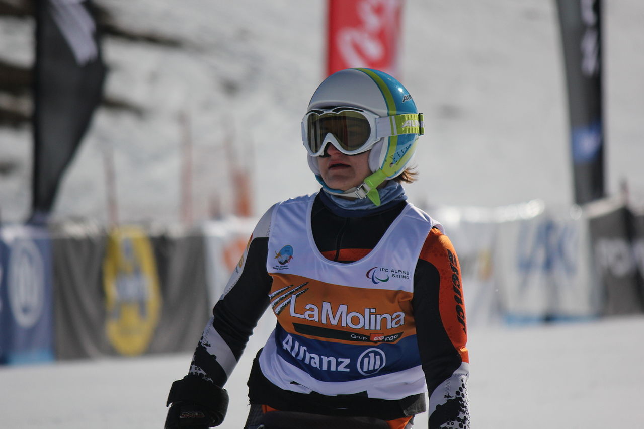 Anna-Lena Forster beim Skifahren